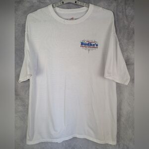 Budke's 2XL Harley-Davidson North Platte T-shirt White